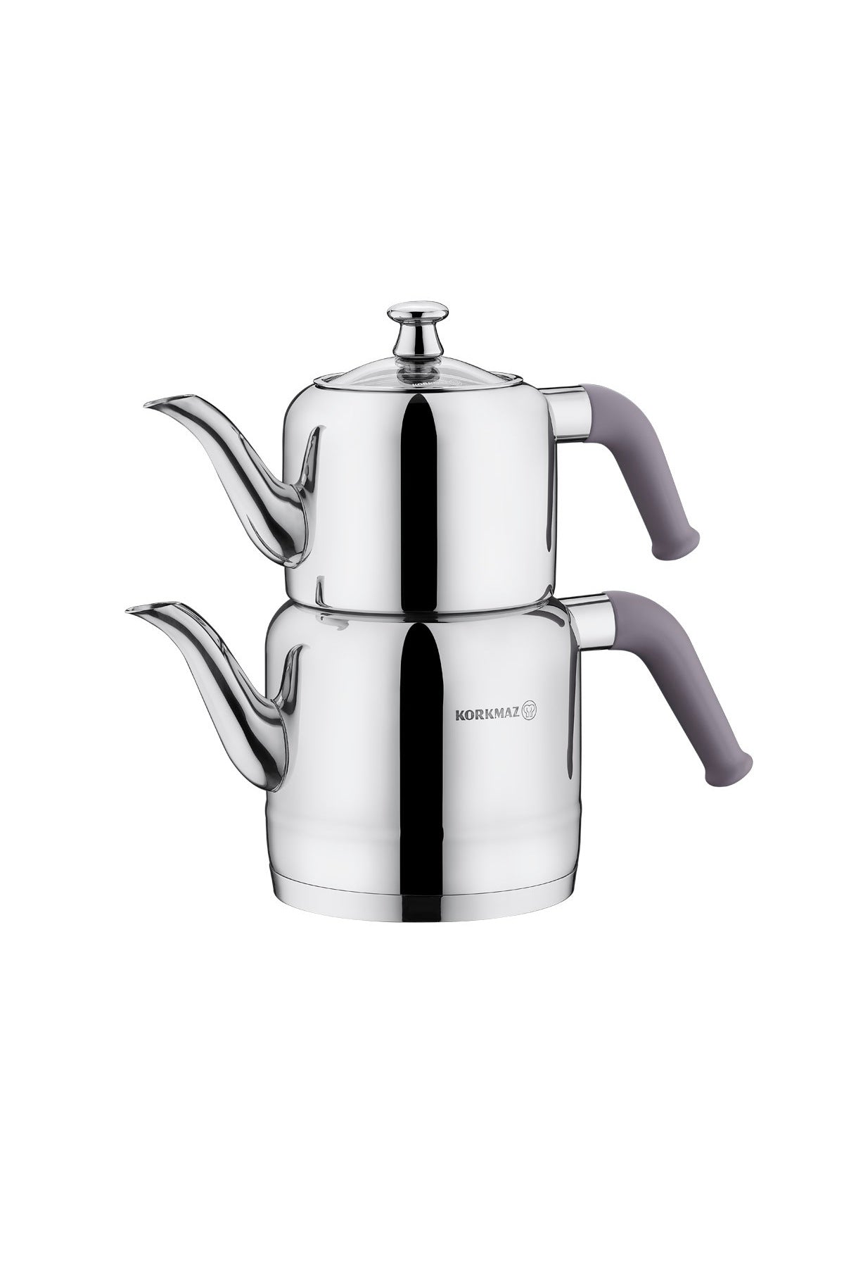 KORKMAZ Riva Beige Teapot Set 1.9 lt A189-02 - MALLTURK