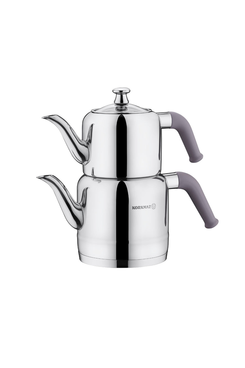 KORKMAZ Riva Beige Teapot Set 1.9 lt A189-02 - MALLTURK