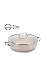 KORKMAZ Granita Shallow Pot