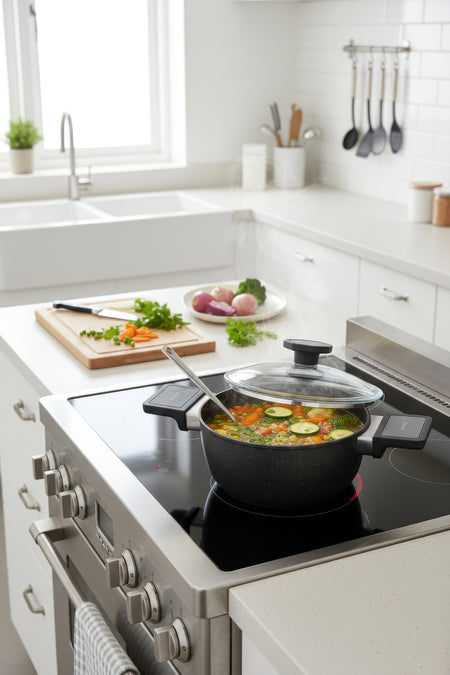 Aryildiz Vortex Galaxy 7 Piece Cookware Set