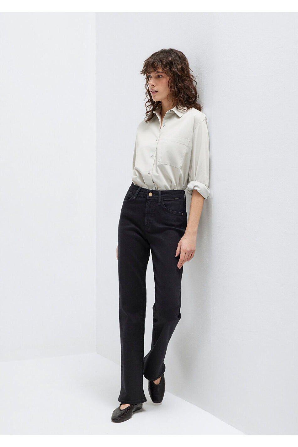 Mavi Bliss Gold Premium Grey Smoke Jeans 101437-90855 - MALLTURK