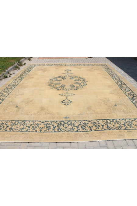Kayra Export Hand-Woven Rug, Anatolian Rug, 384x421 Cm Turkish Rug Wool Rug - MALLTURK