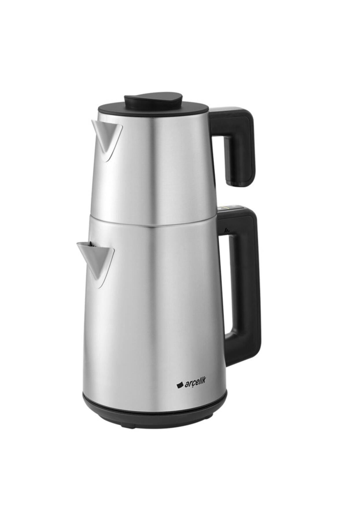 Arcelik inox Eternity Stainless Steel Tea Maker - MALLTURK