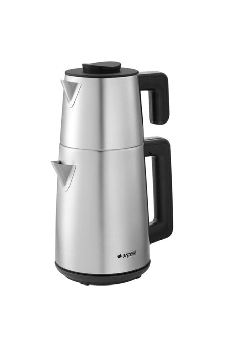 Arcelik inox Eternity Stainless Steel Tea Maker - MALLTURK