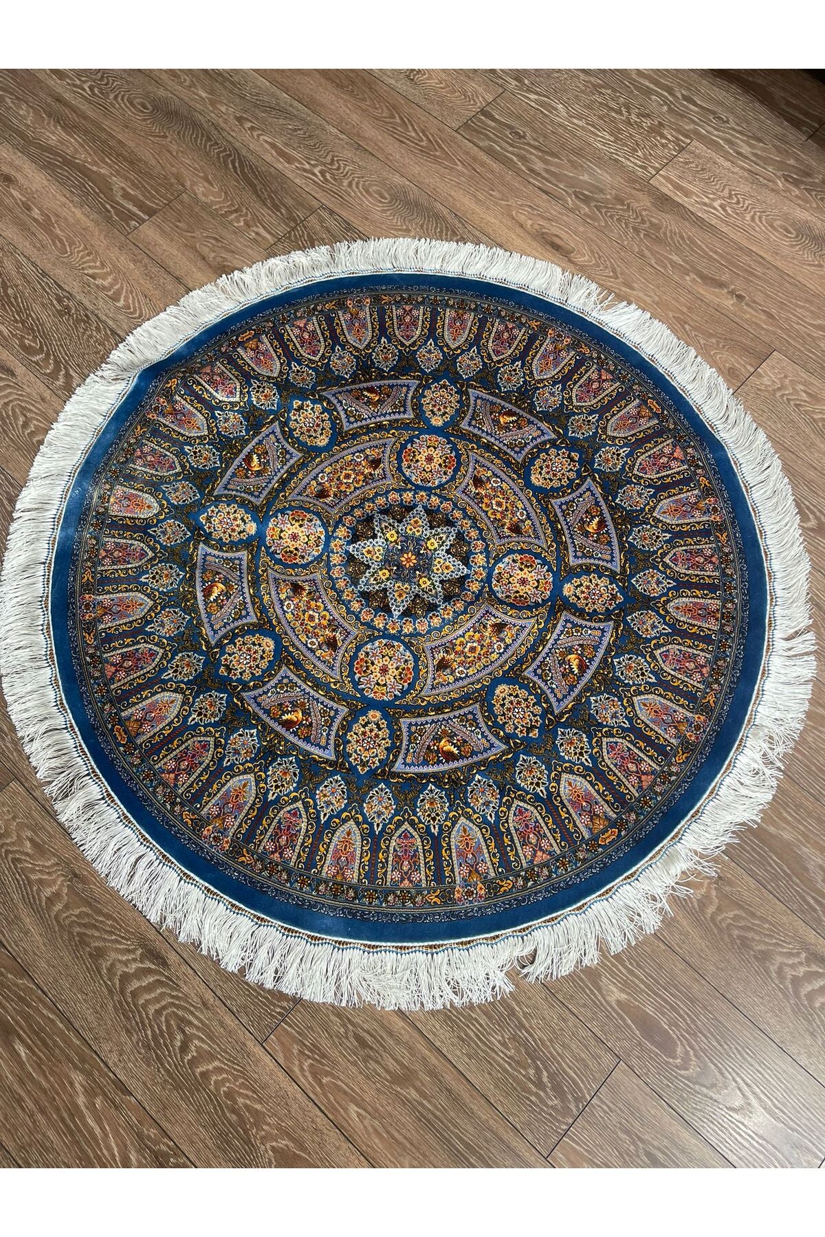 Rustikev Iranian Silk Rug - MALLTURK