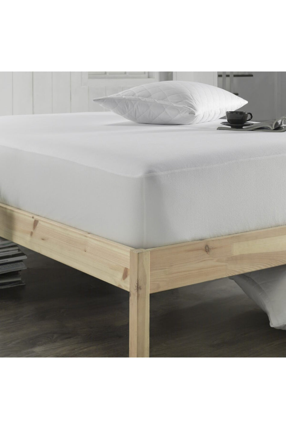 Denizli Waterproof Cotton Fitted Mattress Protector - MALLTURK