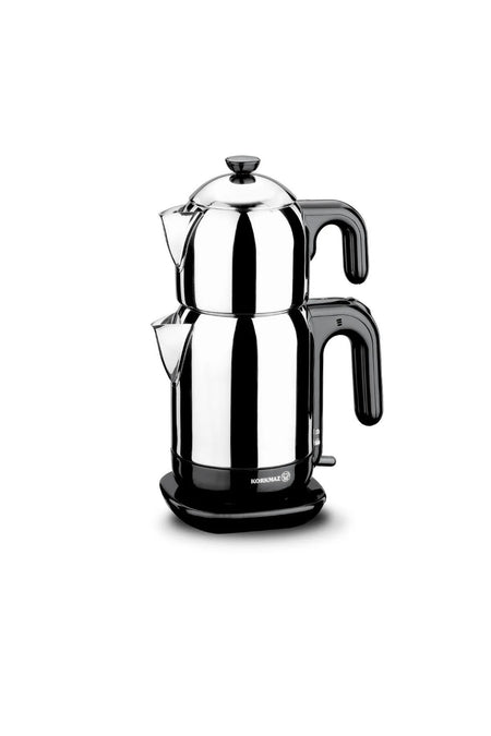KORKMAZ A369 Tea Maker, Black - MALLTURK