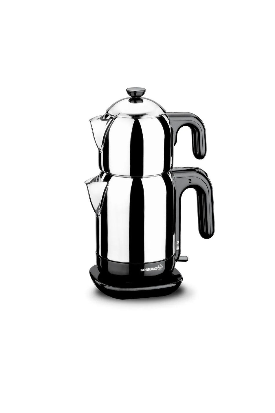 KORKMAZ A369 Tea Maker, Black - MALLTURK