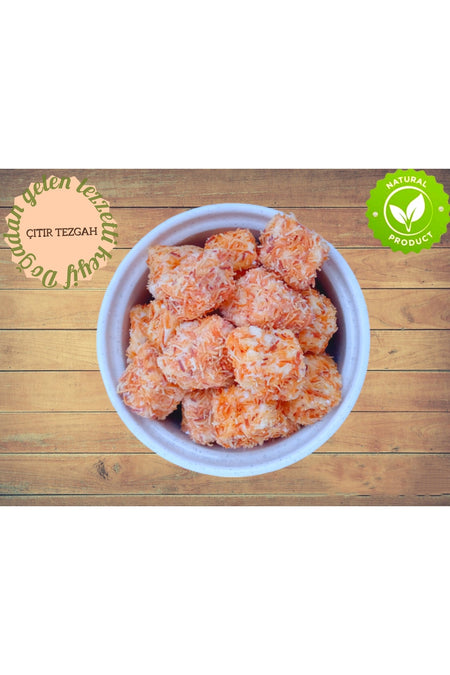 CITIR TEZGAH Kadayif Double Roasted Peanut Cream Flavored Mini Turkish Delight 500gr - MALLTURK
