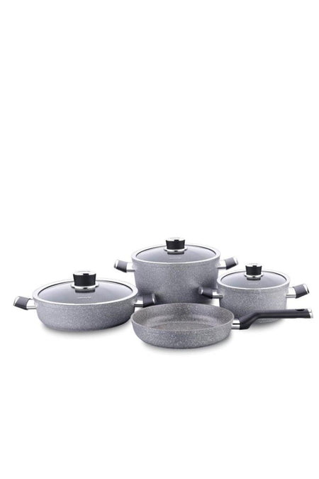 KORKMAZ 7 Piece Palma Cookware Set - MALLTURK
