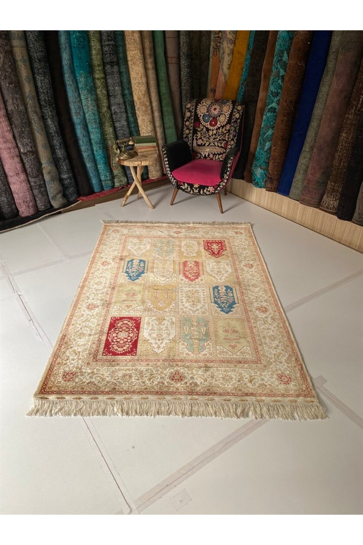 SIRVAN Rug Hand-Woven Wool Rug - MALLTURK