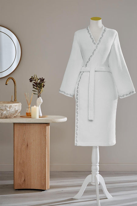 Ozdilek Foglia Kimono Women Bathrobe - MALLTURK