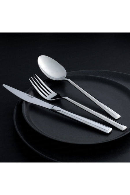 Nehir milano Plain 77 Piece 12 Place Setting Flatware Set - MALLTURK