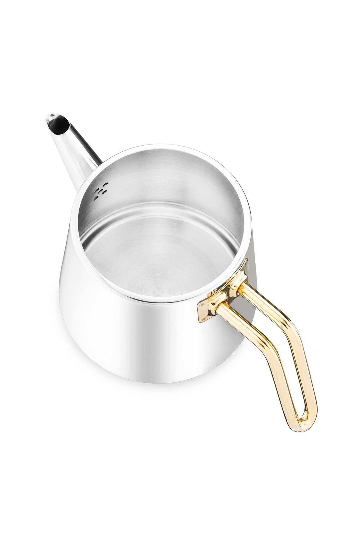 Jumbo Doha Titanium Gold Teapot - MALLTURK