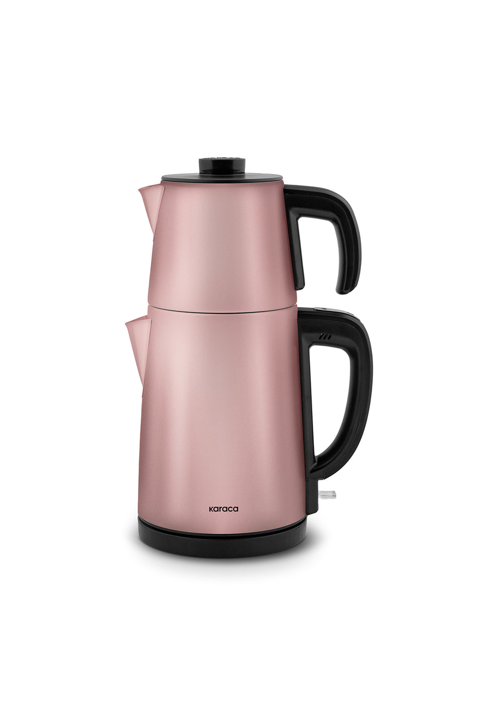 Karaca Gastro Dem 2 in 1 Stainless Steel Tea Maker and Water Heater Rosegold - MALLTURK