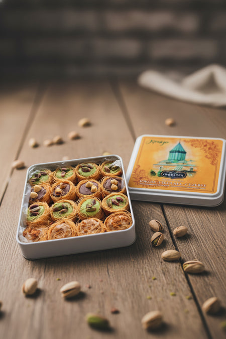 gempaksan premium Assorted kadayif Turkish Delight - MALLTURK