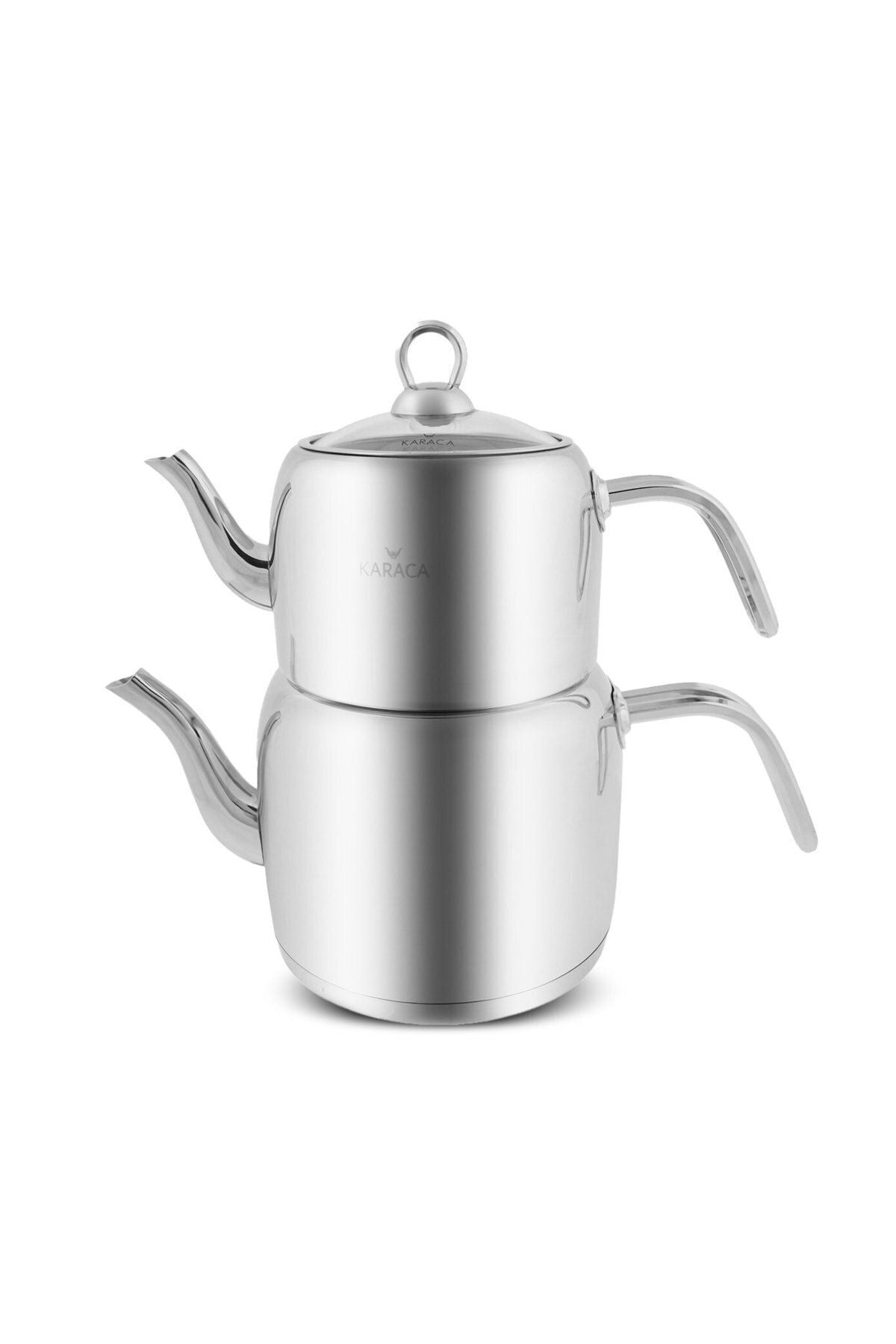 Karaca Vega Mini Powersteel 316 Stainless Steel Vega Teapot Set - MALLTURK