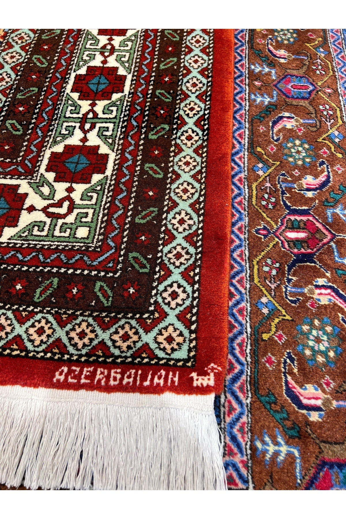 RD RAMAZAN DAG Hand Rug Art Hand-Woven Azerbaycan Derbent Rug Size 296x196.