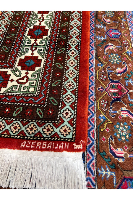 RD RAMAZAN DAG Hand Rug Art Hand-Woven Azerbaycan Derbent Rug Size 296x196.