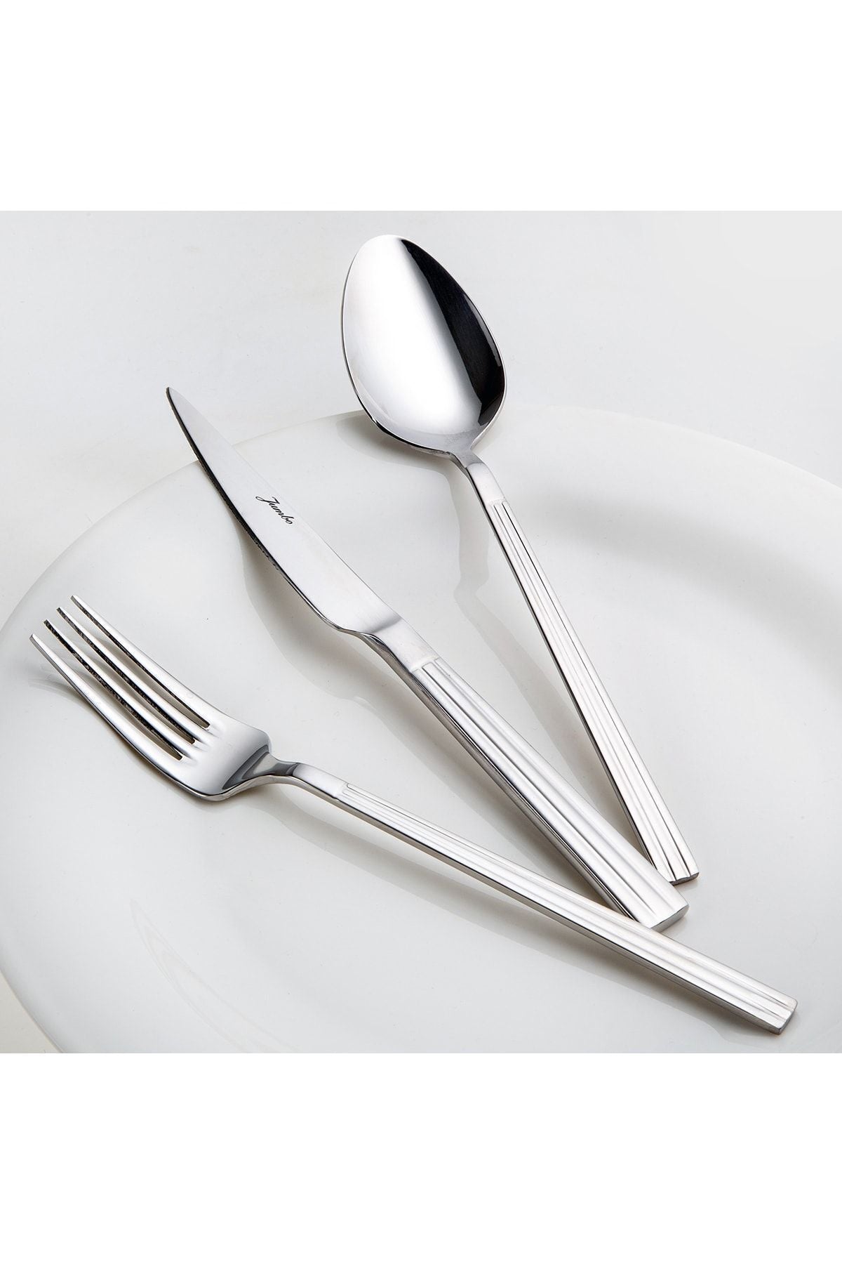 Jumbo 5300 12 Place Setting 60 Piece Flatware Set - MALLTURK