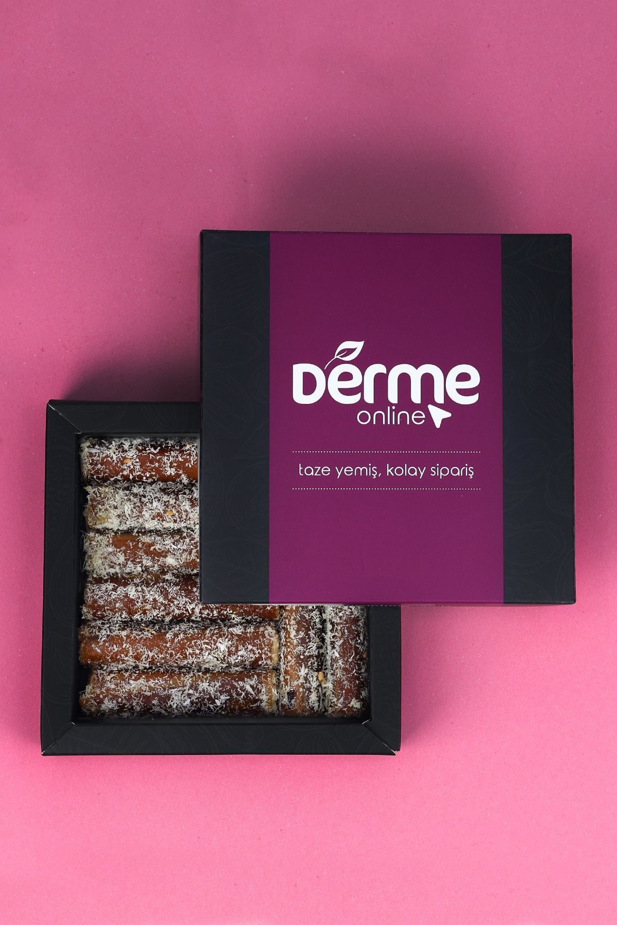 Derme Fruit Leather Rolled Coconut 300 g - MALLTURK