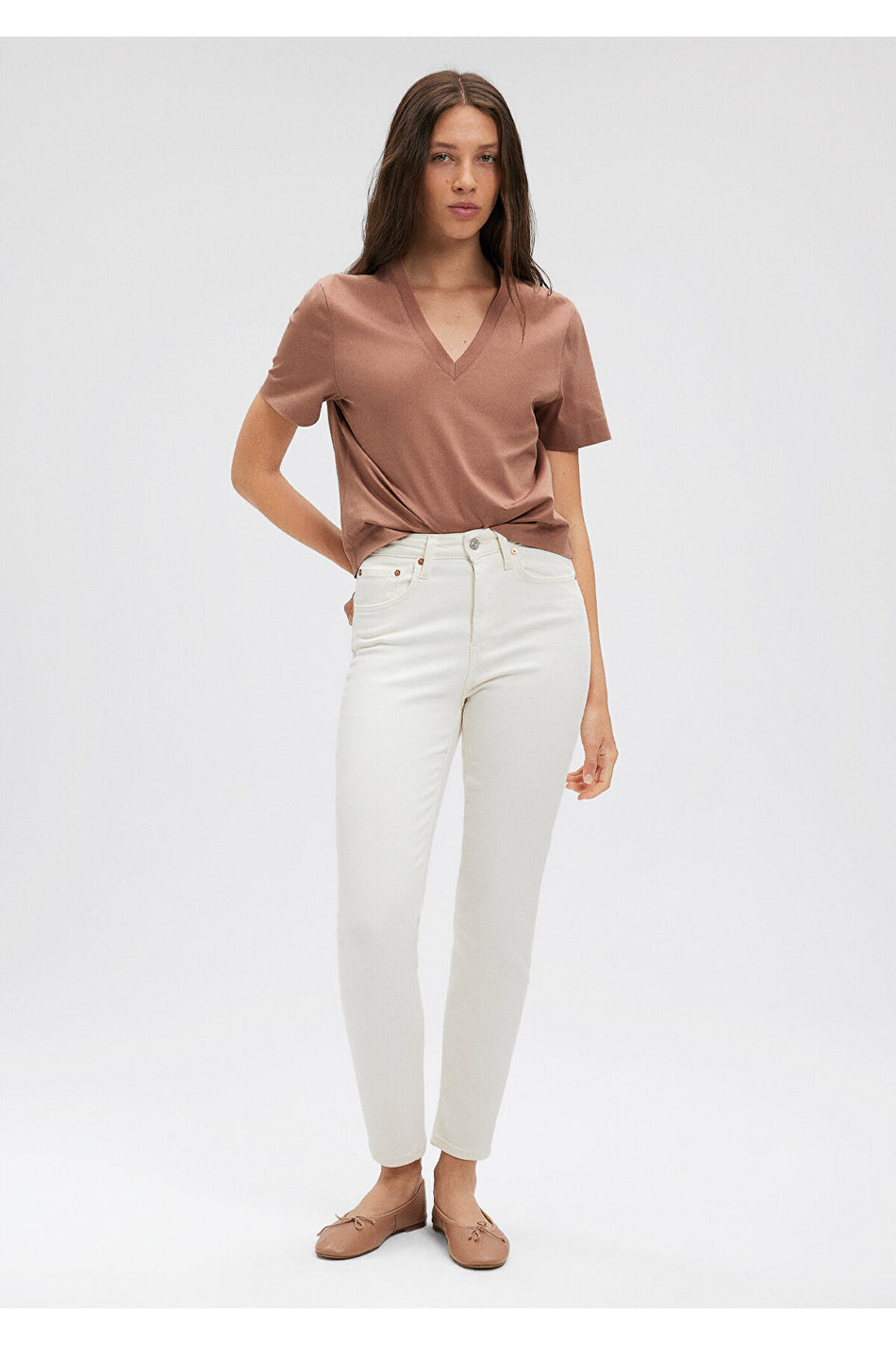 Mavi Star Classic Denim Ecru Jeans 101077-87649 - MALLTURK