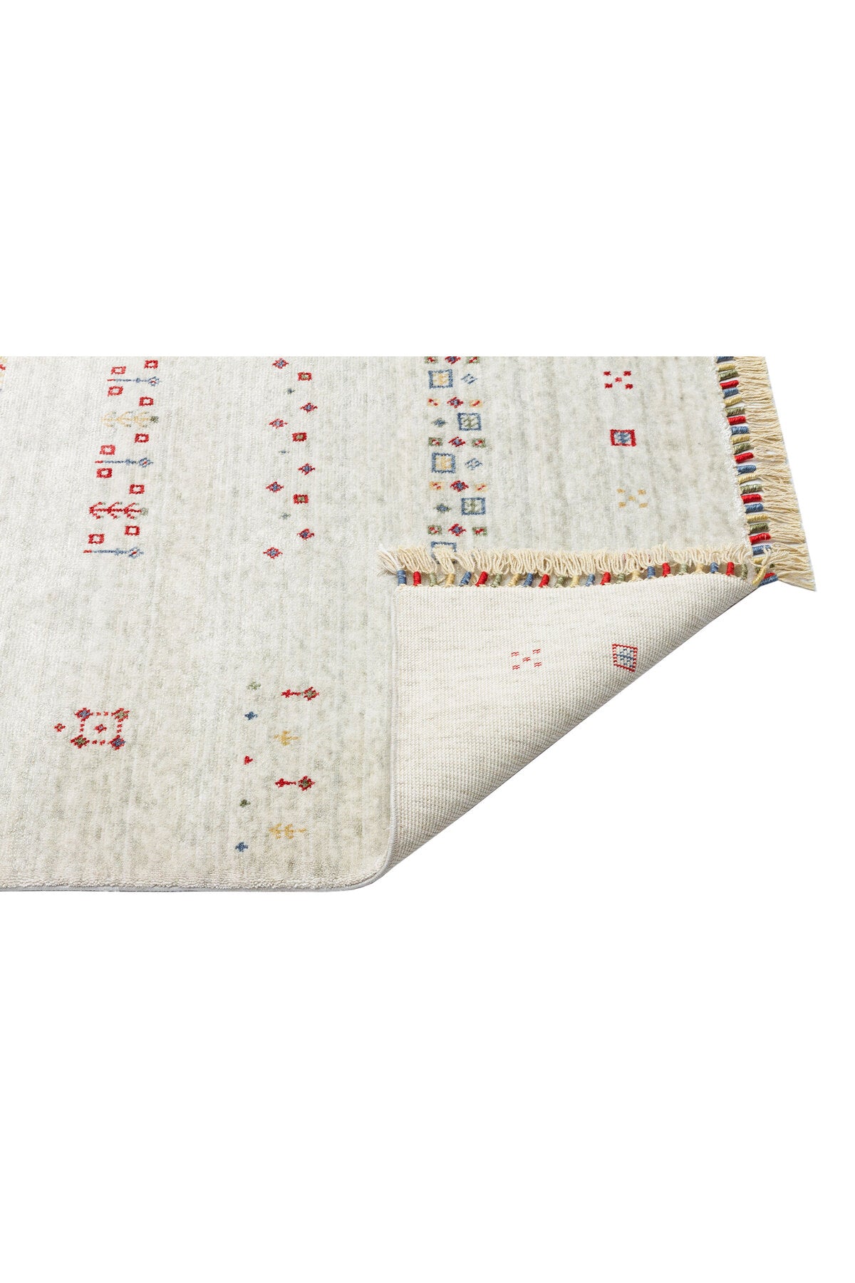 Eko Hali Zara ZR 06 Beige is a special loom rug shaped by the intensive handiwork of women from Usak. - MALLTURK