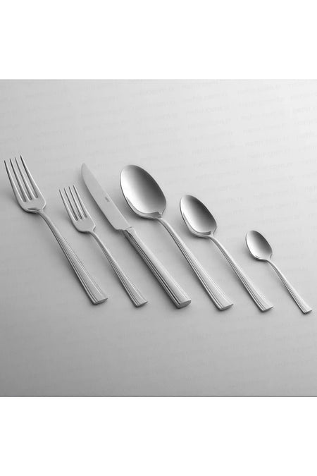 Nehir katre Plain 36 Piece karton Boxed Flatware Set 18 10 304 1 kalite - MALLTURK