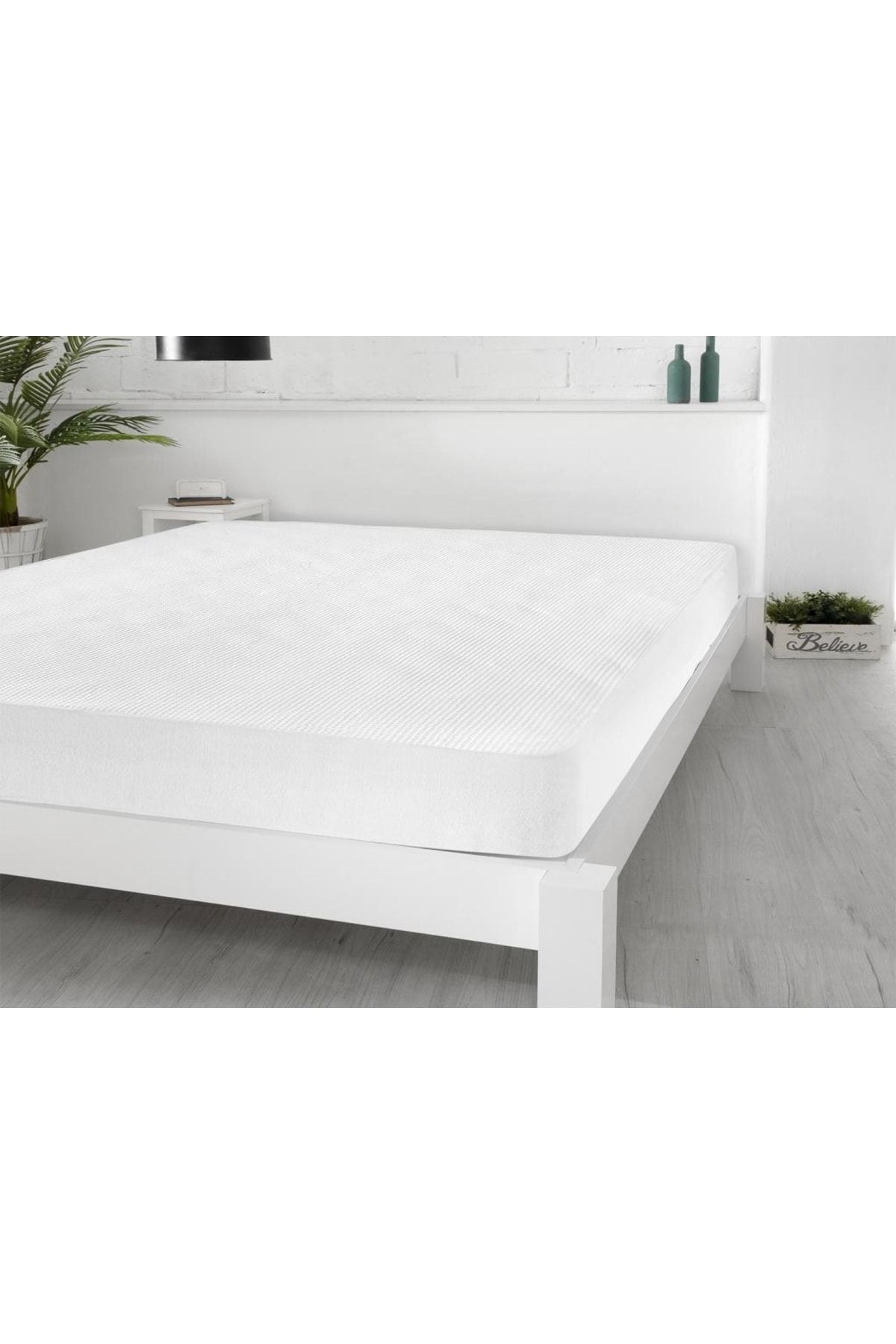 Ceyiz Diyari Waterproof Quilted Fitted Mattress Protector - MALLTURK