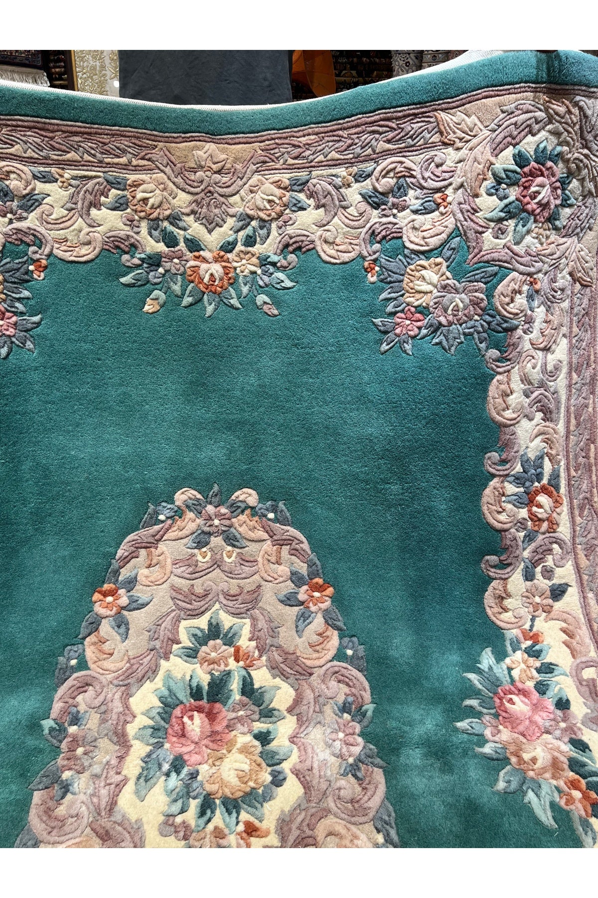 RD RAMAZAN DAG Hand Rug Art Hand-Woven Embossed Chinese Rug Size 245x170..