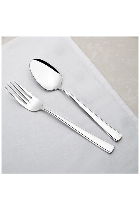 Nehir deniz 30 Piece Fork Spoon Set bicaksiz - MALLTURK