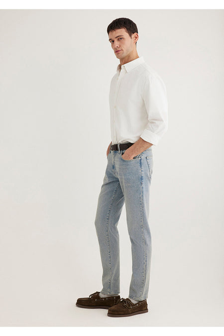 Mavi Milan Classic Denim Vintage Light Mavi Jeans 0081089772 - MALLTURK