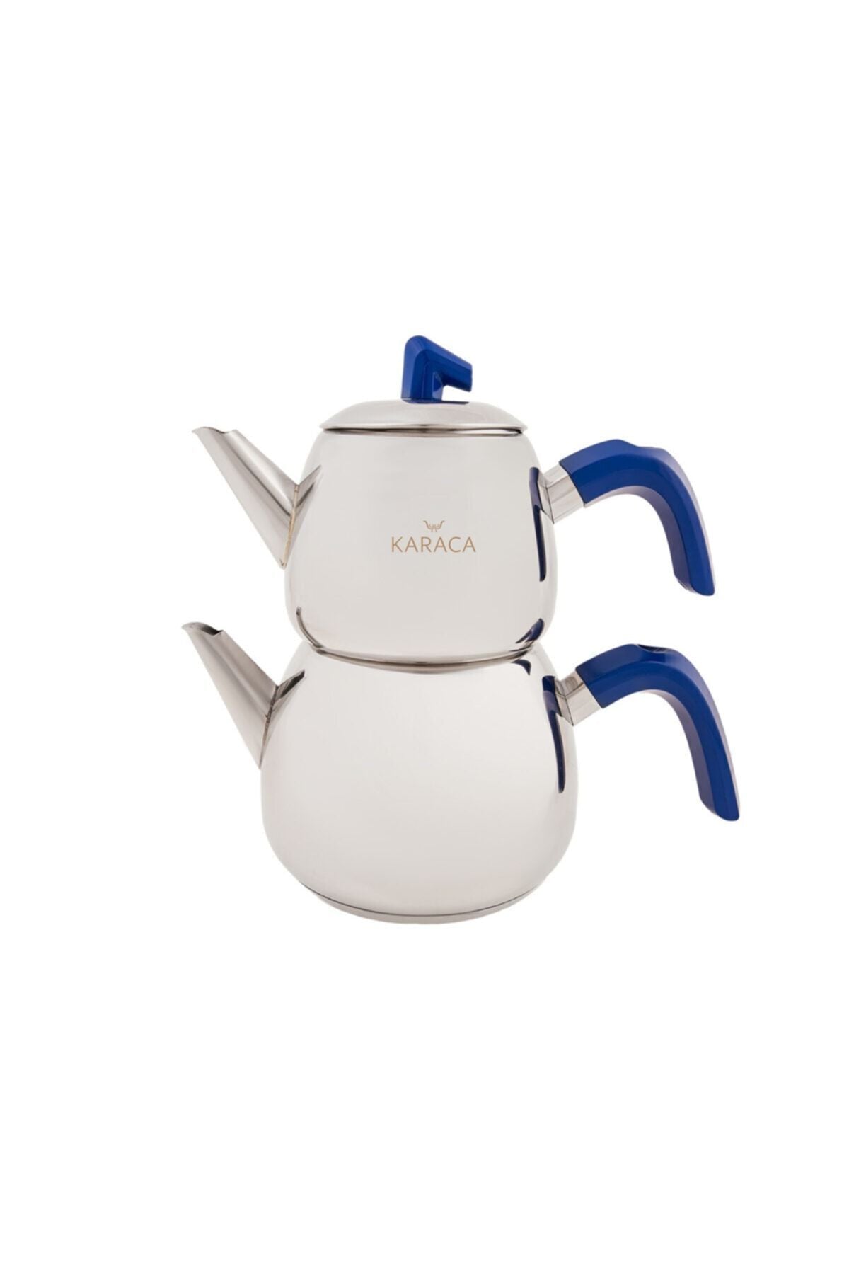 Karaca Akdeniz Navy Blue Teapot Set - MALLTURK
