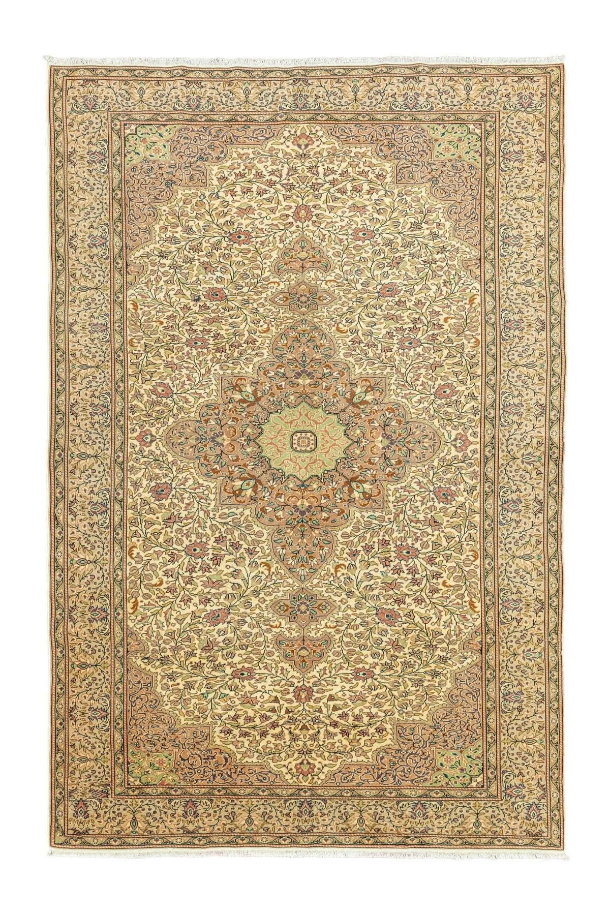 Soho Antiq Parsabad Hand-Woven Bunyan Rug 193x291 cm - MALLTURK