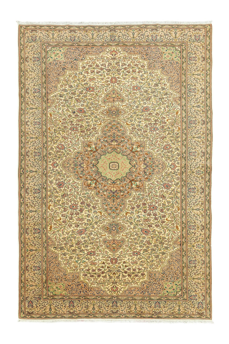 Soho Antiq Parsabad Hand-Woven Bunyan Rug 193x291 cm - MALLTURK