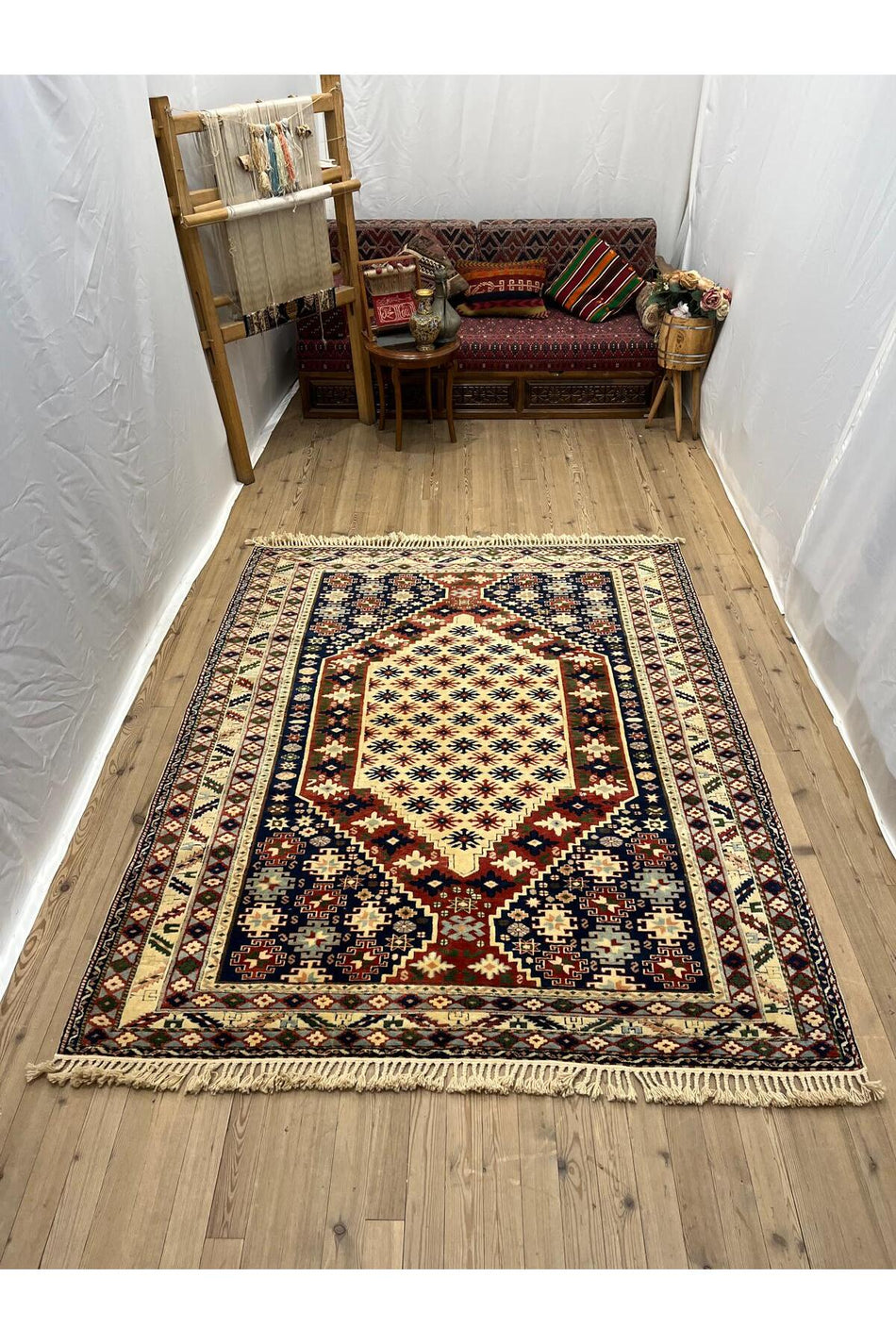 Sirvan Handwoven Yoruk Carpet - 180x220 - MALLTURK