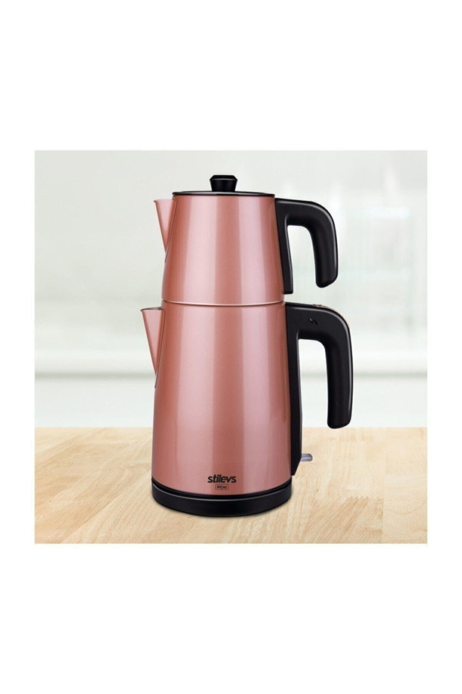 Stilevs Bicay Stainless Steel Tea Maker Rose - MALLTURK