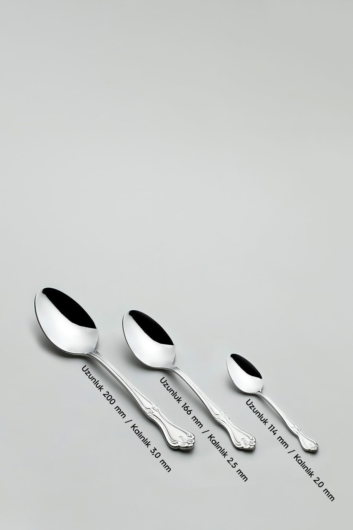 Nehir lalezar Satin 12 Place Setting 84 Piece deri Boxed Flatware Set - MALLTURK