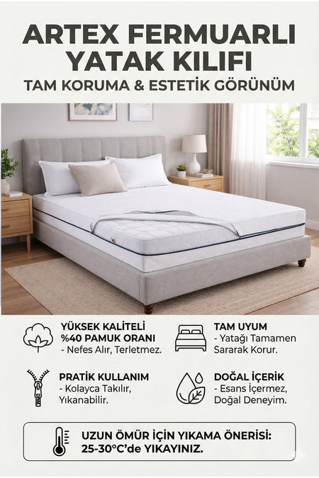 Artex Kilif Mattress Protector - MALLTURK