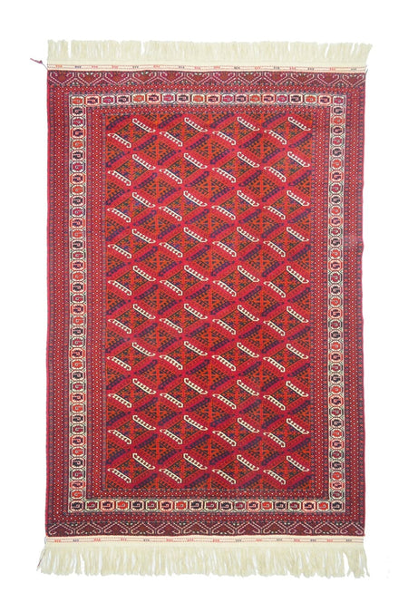 KilimCo. Hand-Woven Traditional Turkmen Buhara Rug 168x247 cm (4.15 m2)