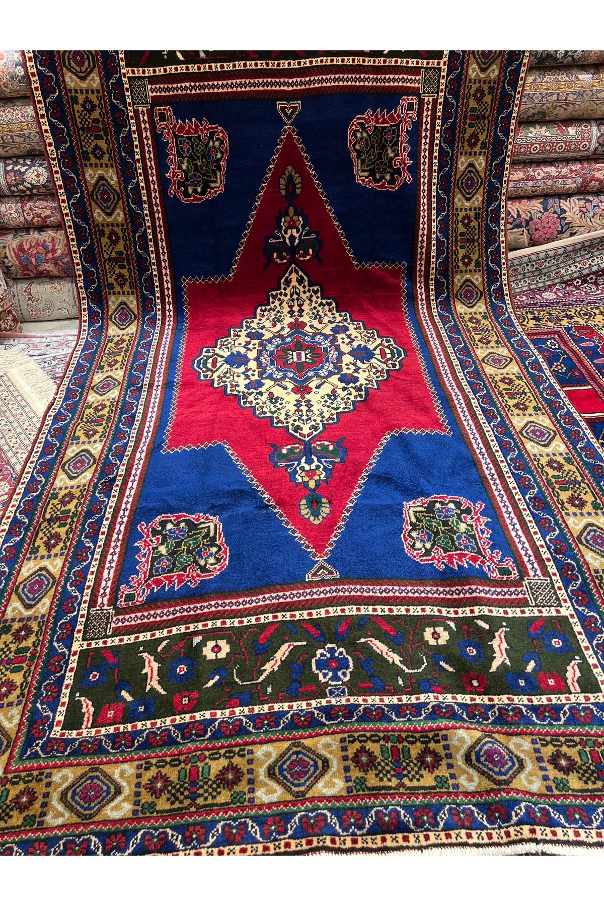 RD RAMAZAN DAG Hand Rug Art Hand-Woven Taspinar Rug Yune Wool Weave Natural Dye Renkler Exceptional 315x160