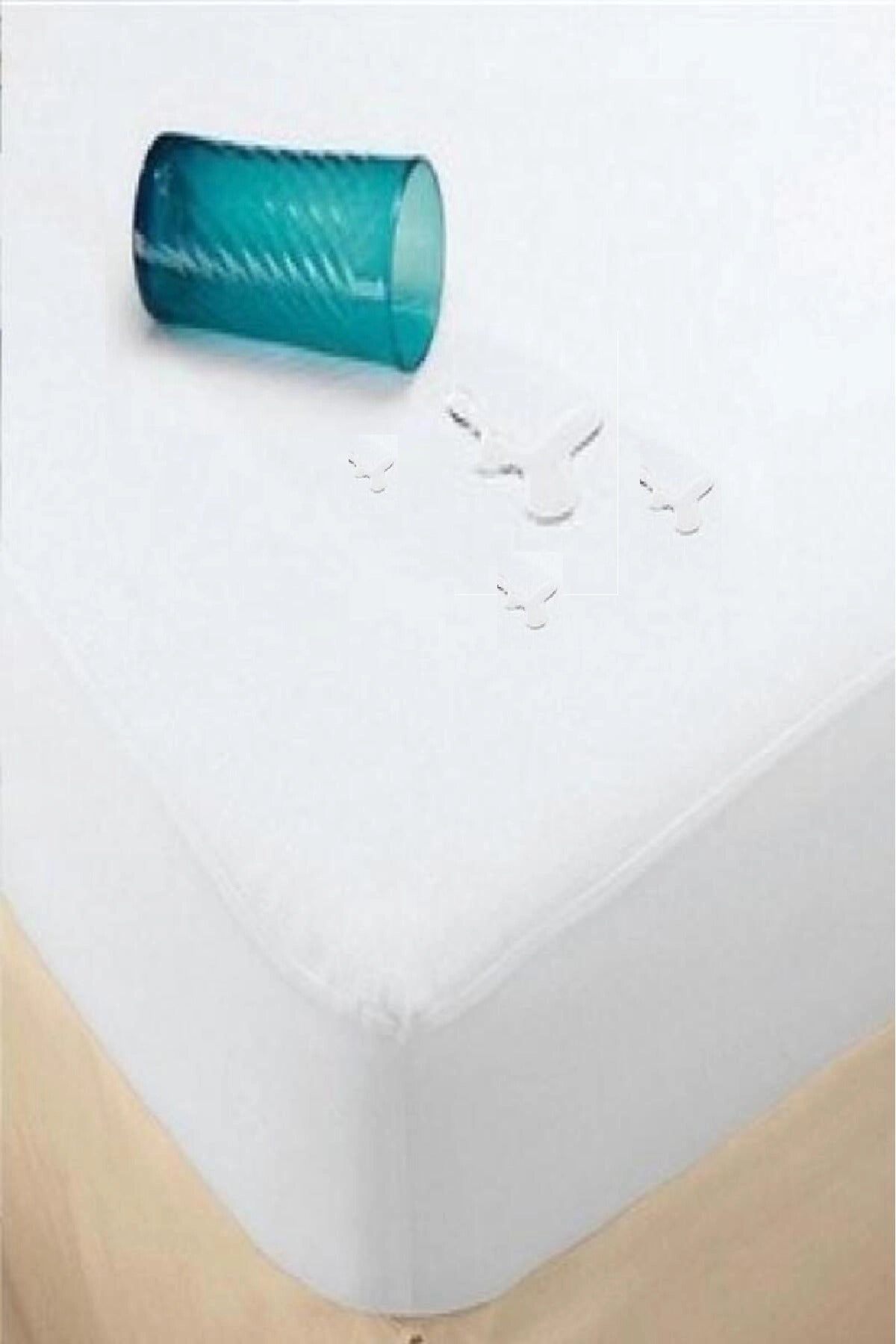 Derbey Waterproof Microfiber Fitted Baby & Kids Mattress Protector - MALLTURK