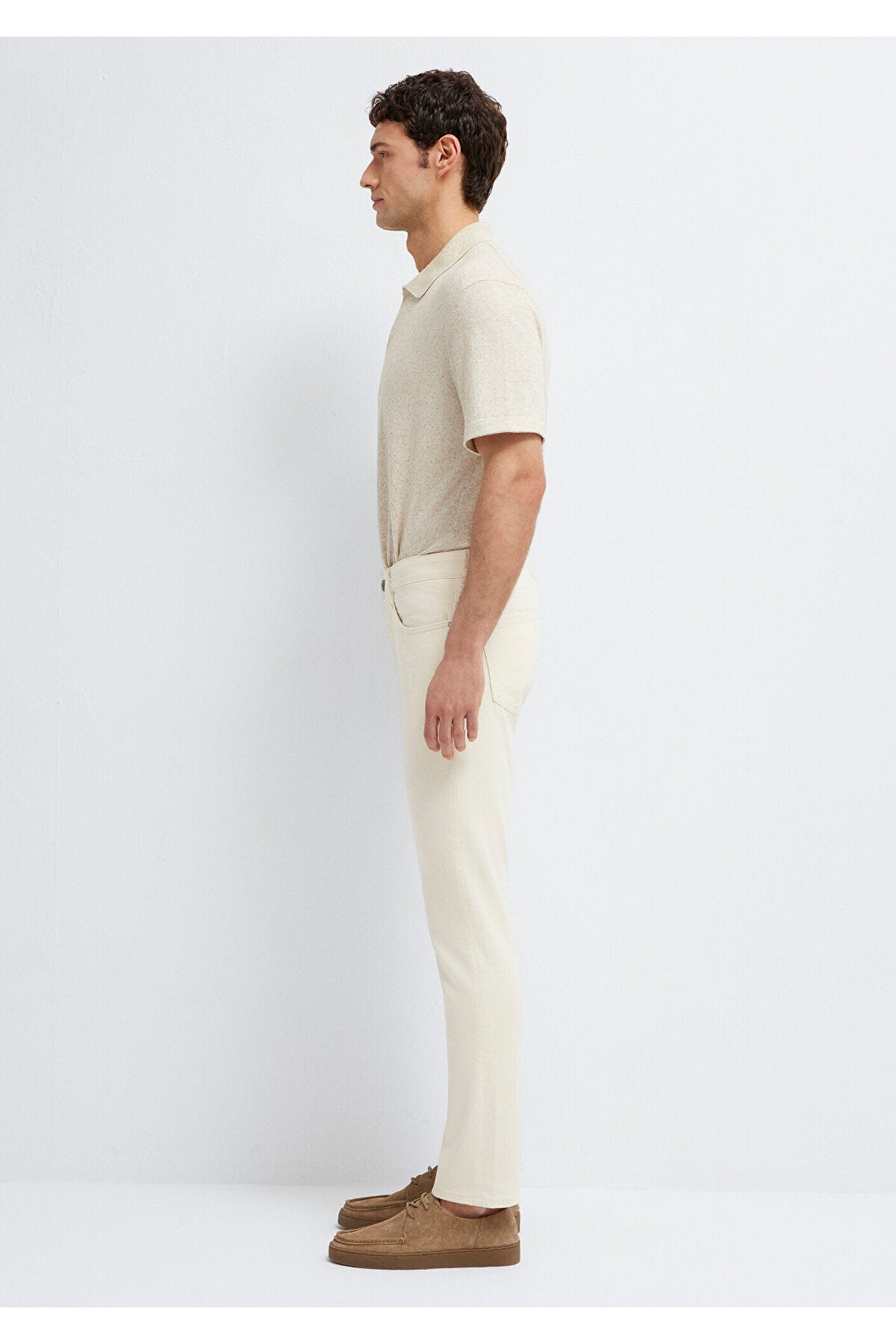 Mavi M00351A3275 Marcus Edition Jean Pants Men's Denim Trousers Beige - MALLTURK