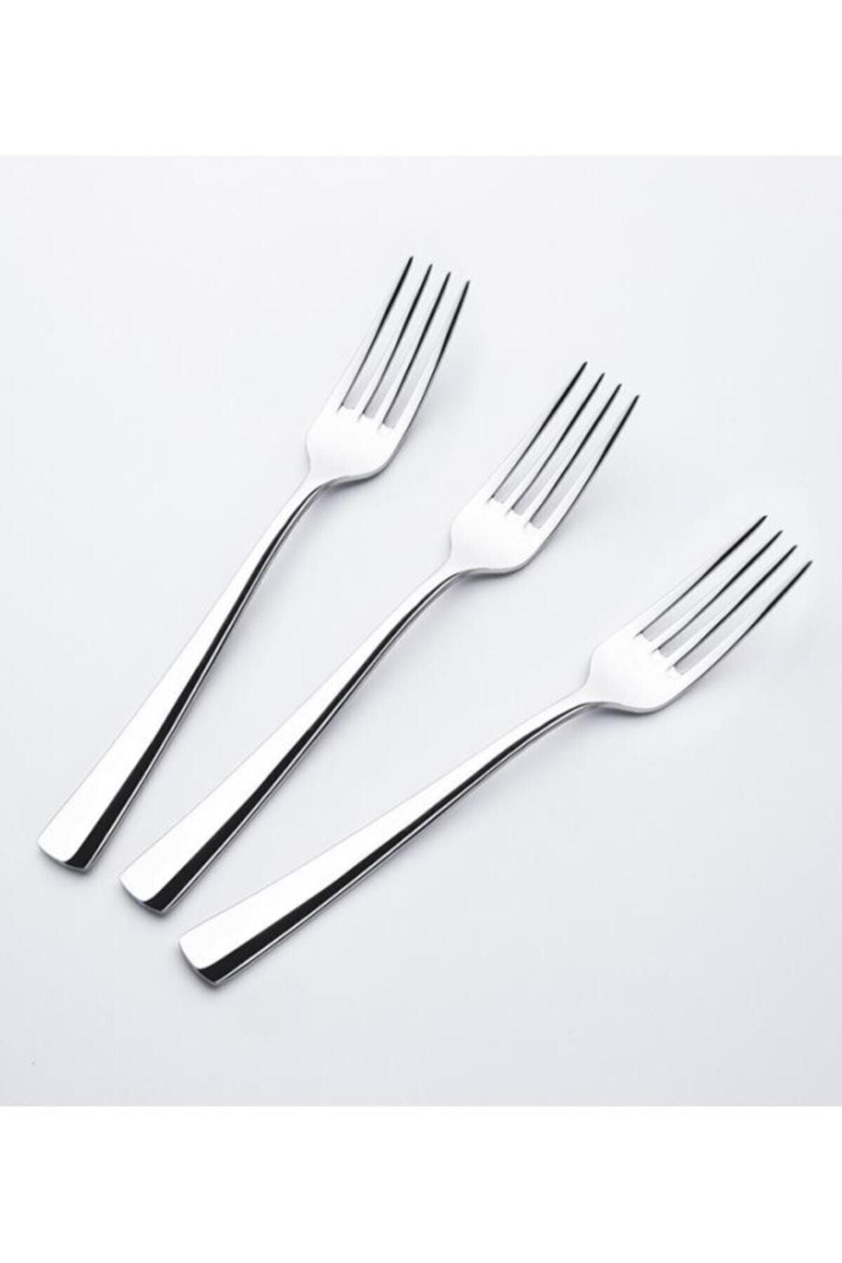 Nehir deniz Plain Dessert Fork - MALLTURK