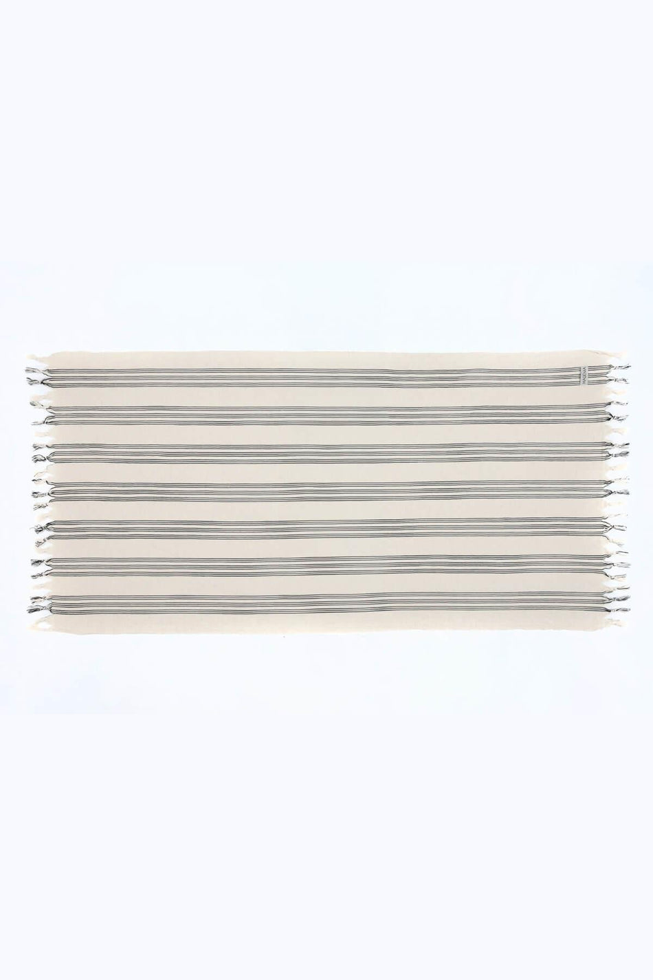 Cream Colored Striped Swimsuit 90x180