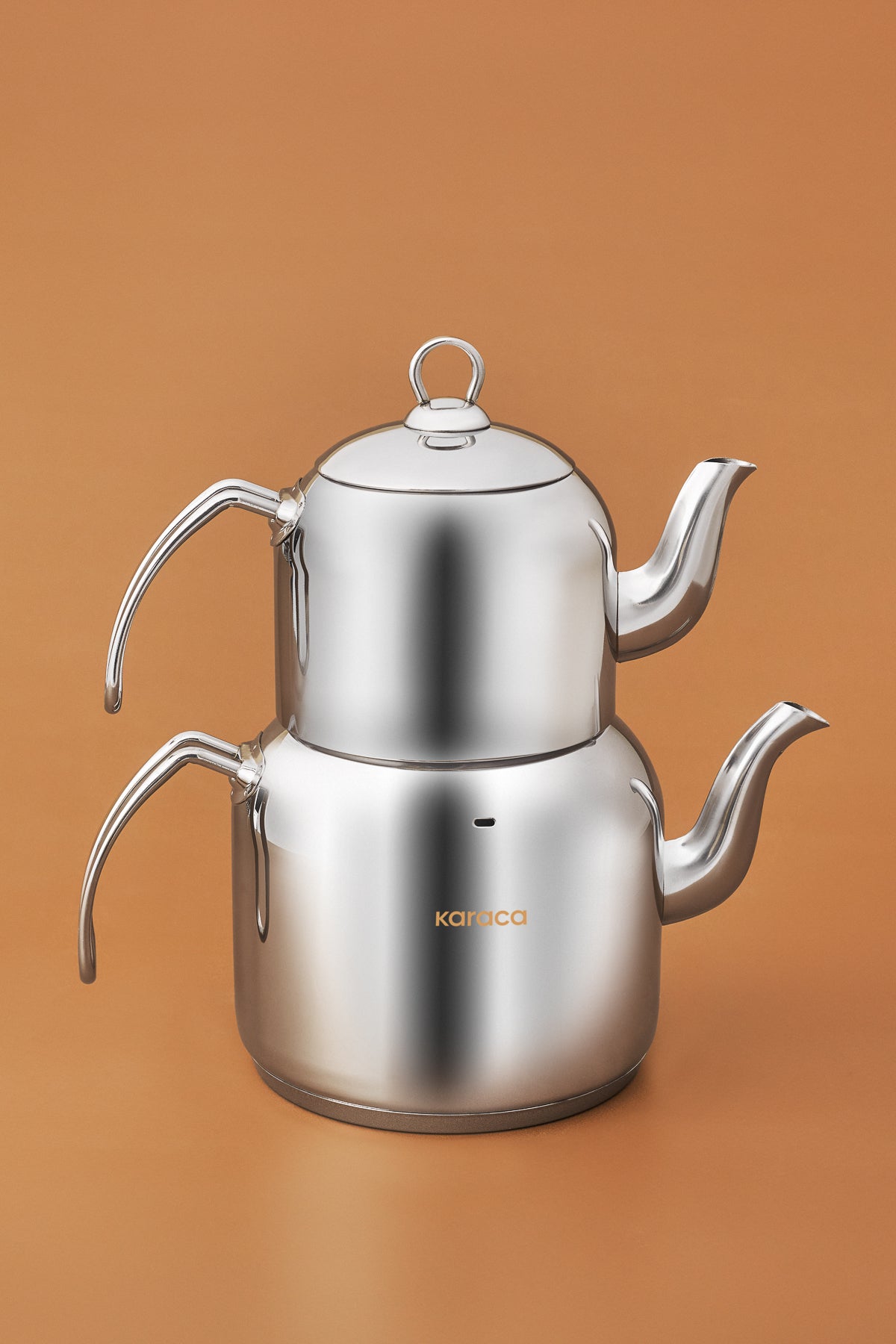 Karaca Deren Non-Spill Maxi Size induction Base Teapot Set - MALLTURK