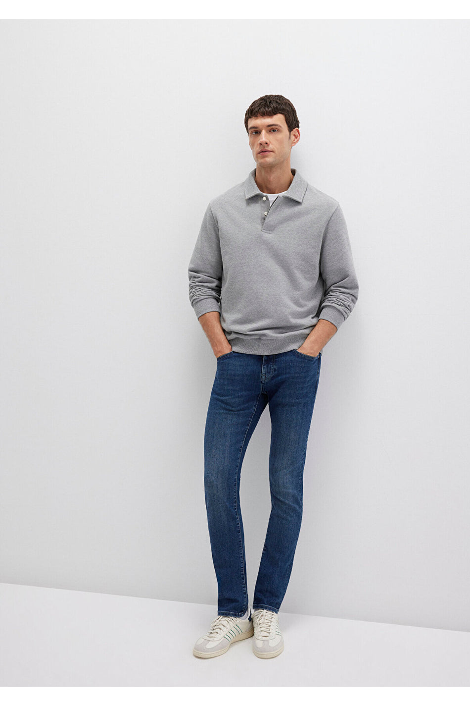 Premium Mavi Shaded Dark Jeans 0042288222 - MALLTURK