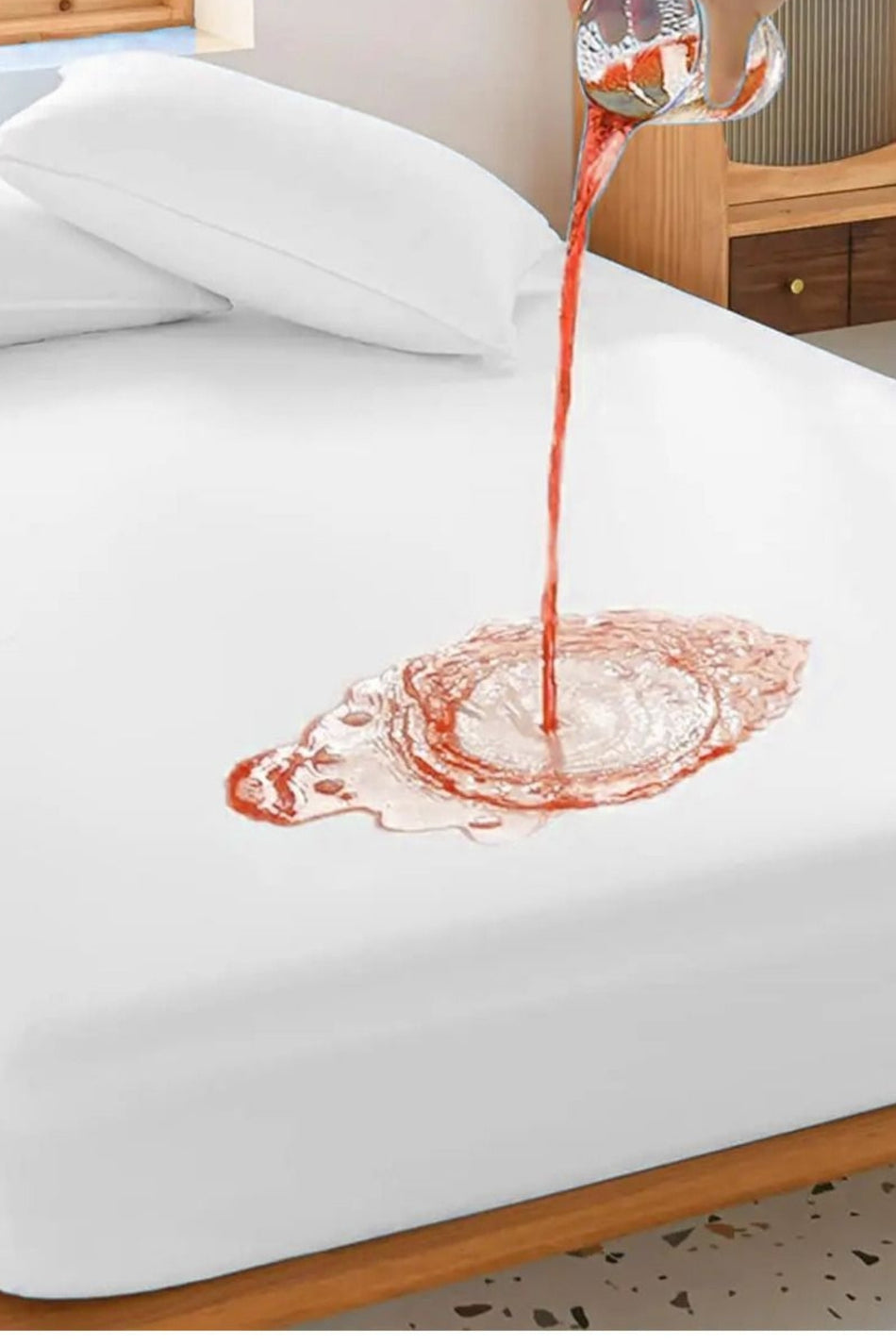 Ozdilek Siviyi Hapseden Waterproof Fitted Baby & Kids Mattress Protector - MALLTURK