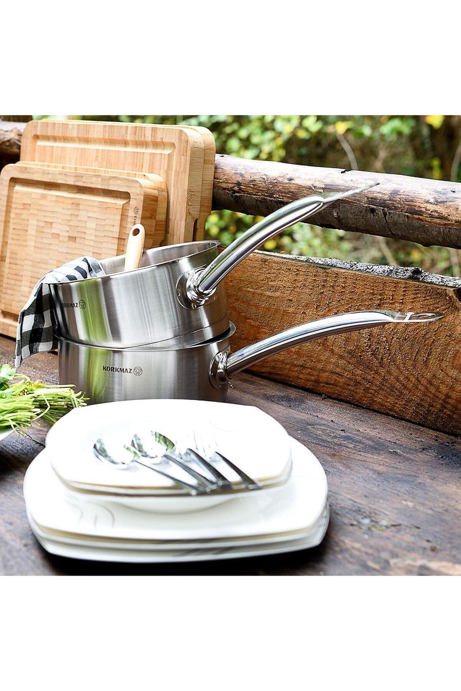 KORKMAZ Proline Gastro Saucepan