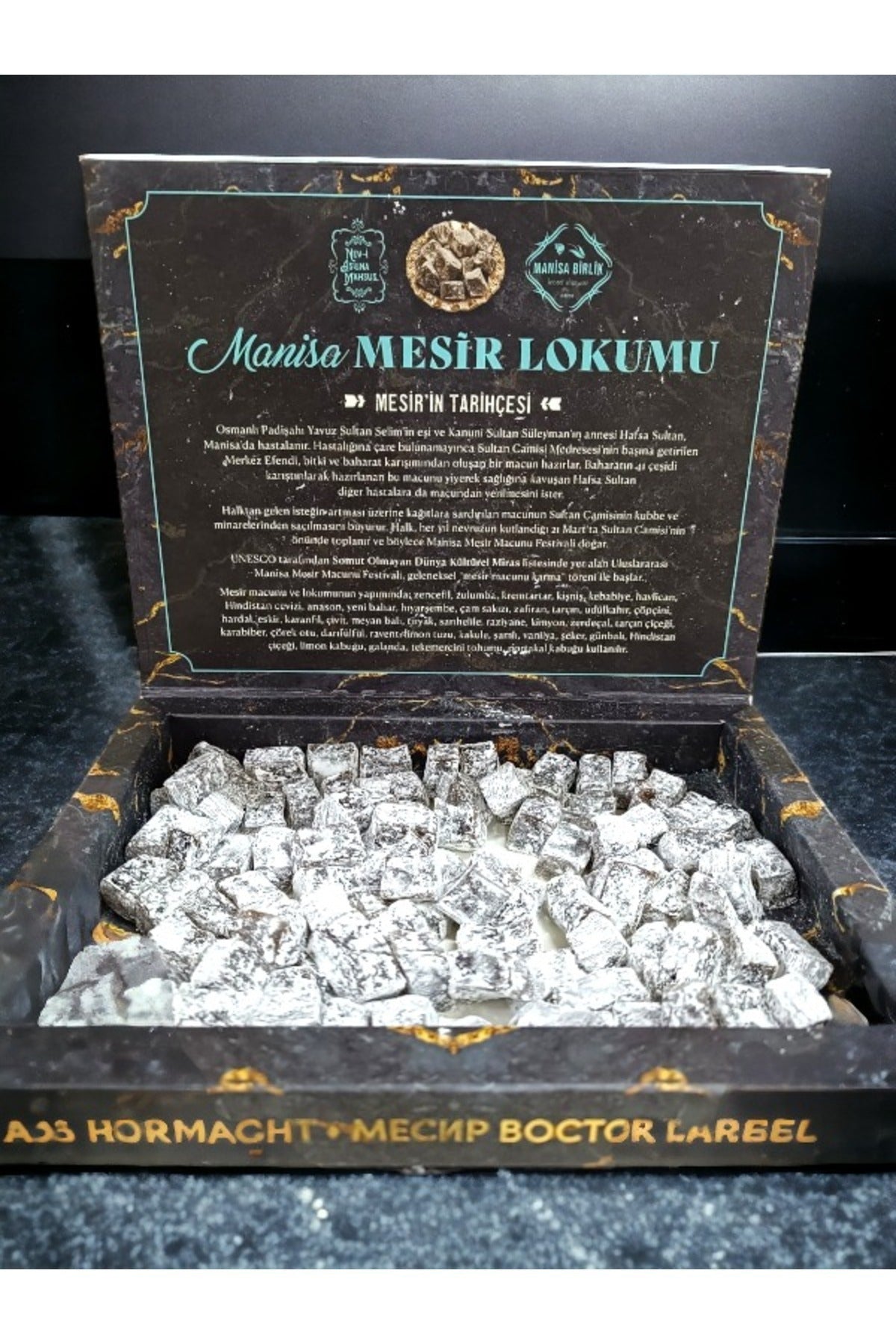MANISA birlik manisa mesir Turkish Delight 300 g - MALLTURK